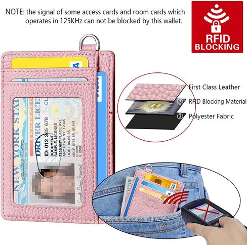 محفظة FurArt Slim Minimalist، محافظ جيب أمامية، حجب RFID، حامل بطاقات الائتمان للرجال in Kuwait