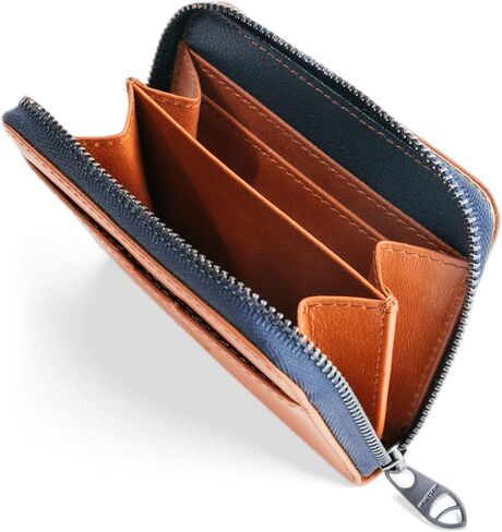 Vaultskin Mayfair Premier Leather Zip Wallet - Ultimate RFID Safety, Streamlined for Style & Functionality for Men and Women in Saudi Arabia