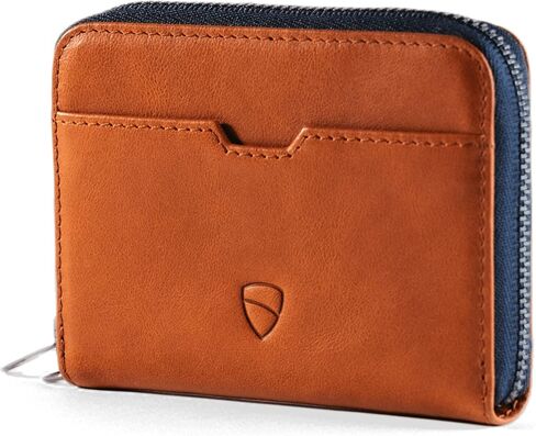 Vaultskin Mayfair Premier Leather Zip Wallet - Ultimate RFID Safety, Streamlined for Style & Functionality for Men and Women in Saudi Arabia