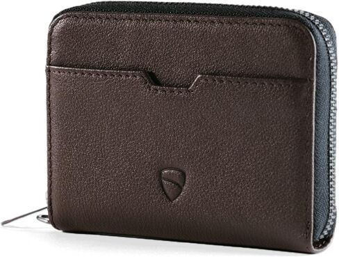 Vaultskin Mayfair Premier Leather Zip Wallet - Ultimate RFID Safety, Streamlined for Style & Functionality for Men and Women in Saudi Arabia