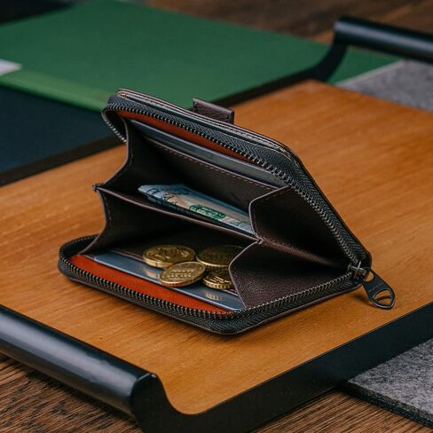 Vaultskin Mayfair Premier Leather Zip Wallet - Ultimate RFID Safety, Streamlined for Style & Functionality for Men and Women in Saudi Arabia