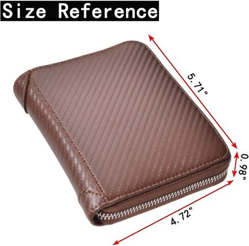 YUHAN PRETTY Credit Card Holder Wallet Large Leather Passport Case 42 Card Slots in Kuwait