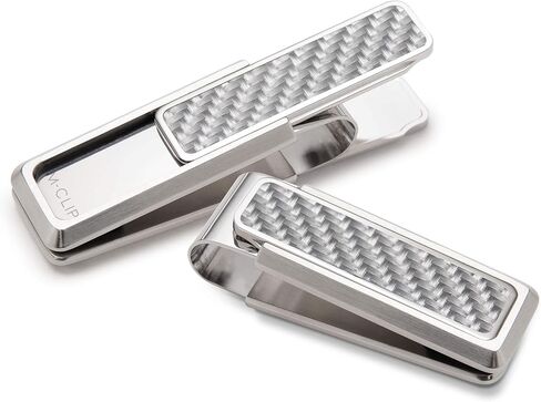 M-Clip Carbon Fiber Money Clip, Cash and Credit Card Holder, Minimalist Wallet Alternative in Saudi Arabia
