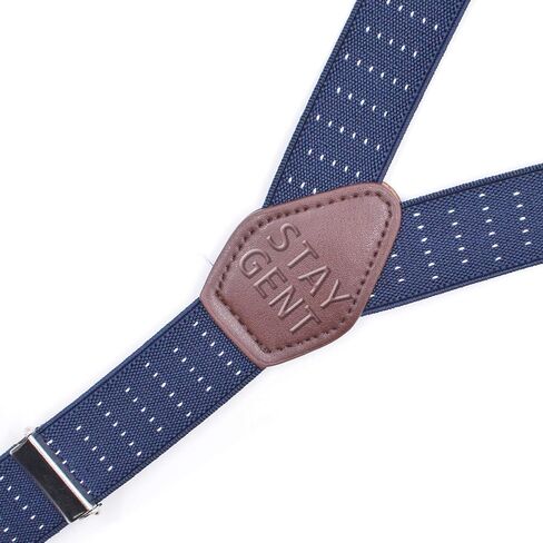 STAY GENT Y-Style Shirt Stays For Men with Non-Slip Locking Clamps and Adjustable Elastic Straps in Saudi Arabia