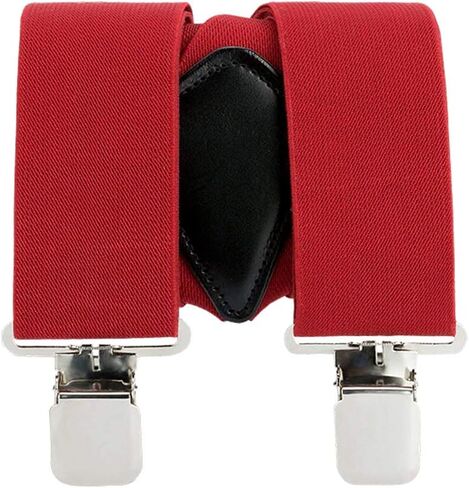 Grade Code Suspenders for Men, with Heavy Duty Clip Wide X-Back for Work in Saudi Arabia