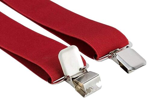 Grade Code Suspenders for Men, with Heavy Duty Clip Wide X-Back for Work in Saudi Arabia