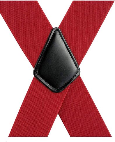 Grade Code Suspenders for Men, with Heavy Duty Clip Wide X-Back for Work in Saudi Arabia