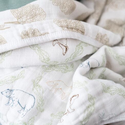 aden + anais Dream Blanket, Boutique Muslin Baby Blankets for Girls & Boys, Ideal Lightweight Newborn Nursery & Crib Blanket, Unisex Toddler & Infant Bedding, Shower & Registry Gift, Winnie The Pooh in Saudi Arabia