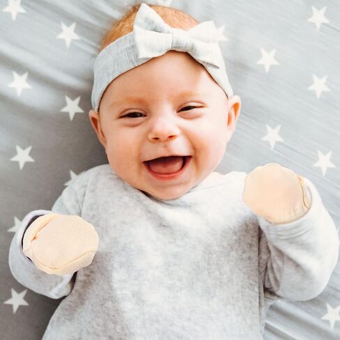 Newcotte 6 Pairs Baby Mittens No Scratch Newborn Cotton Breathable Gloves Baby Mitts for Boys Girls in Saudi Arabia