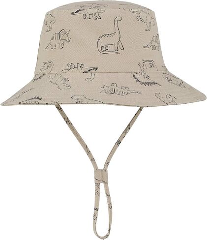 Durio UPF 50+ Baby Sun Hat Wide Brim Toddler Bucket Hats for Boys 0-8 Years | Lightweight Summer Sun Protection for Beach, Park, Travel, School, Daycare, Adjustable Chip Strap, Cotton Plaid Lining in Saudi Arabia
