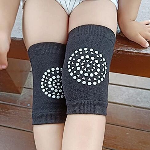 Toddler Knee Pads Unisex Baby Anti-Slip Stretch Kneepads for Crawling Non-constricting Legs 6-36M in Saudi Arabia