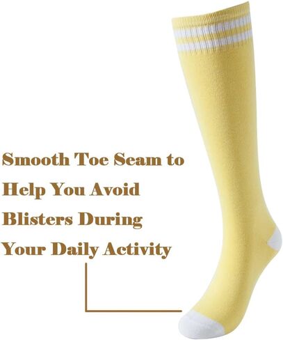 Knee High Socks for Kids, Cotton Soccer Socks for Boys, Girls, Toddlers…… in Kuwait