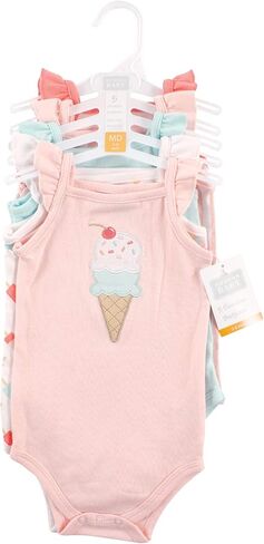 Hudson Baby Unisex Baby Cotton Sleeveless Bodysuits in Saudi Arabia
