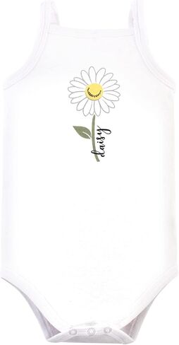 Hudson Baby Unisex Baby Cotton Sleeveless Bodysuits in Kuwait