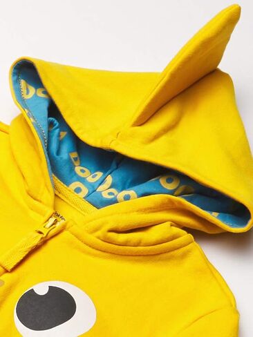Pinkfong Boys Zip Up Big Face Hoodie-Baby Shark Yellow Toddler Size 2t-5t in Saudi Arabia