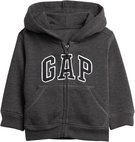 GAP Baby Boys' Playtime Favorites Logo Full Zip Hoodie Hooded Sweatshirt in Saudi Arabia