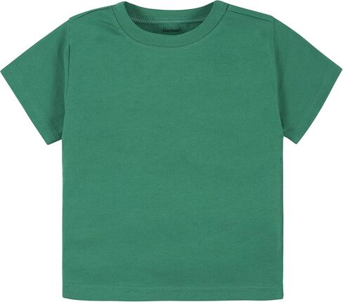 Gerber Baby & Toddler 5-Pack Solid Short Sleeve T-Shirts Jersey 160 GSM in Saudi Arabia