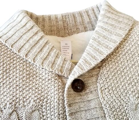 Baby Boys Girls Sweatshirt Sweaters Toddler Cardigan Warm Outerwear Jacket in Saudi Arabia