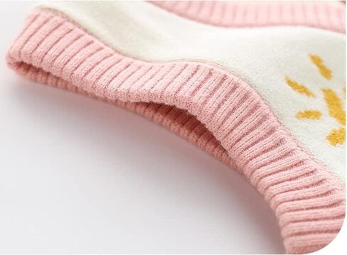 Unisex Baby Sweater Vest Knitted Soft Uniform Cotton V-Neck Sleveeless Waistcoat Vest in Kuwait