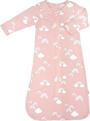 Babysoy Long Sleeve Pattern Sleep Sack Wearable Blanket (0-6 Months, Apples) in Saudi Arabia