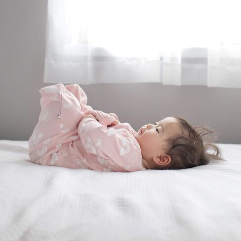 Babysoy Long Sleeve Pattern Sleep Sack Wearable Blanket (0-6 Months, Apples) in Saudi Arabia