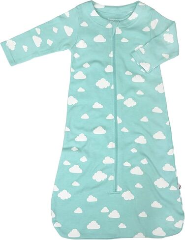 Babysoy Long Sleeve Pattern Sleep Sack Wearable Blanket (0-6 Months, Apples) in Saudi Arabia