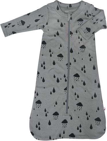 Babysoy Long Sleeve Pattern Sleep Sack Wearable Blanket (0-6 Months, Apples) in Saudi Arabia