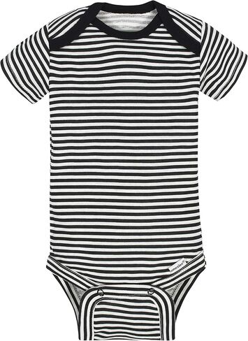 Onesies Brand Baby 3 Onesies 3 Pants Outfit Bundle Mix n Match Newborn to 12M, Black Yellow Tiger Stripe, 3-6 Months in Kuwait