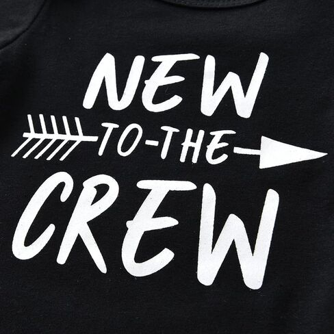 KuKitty Newborn Infant Baby Boy Clothes Long Sleeve Romper + Pants + Hat 3PCS Outfits Set in Kuwait