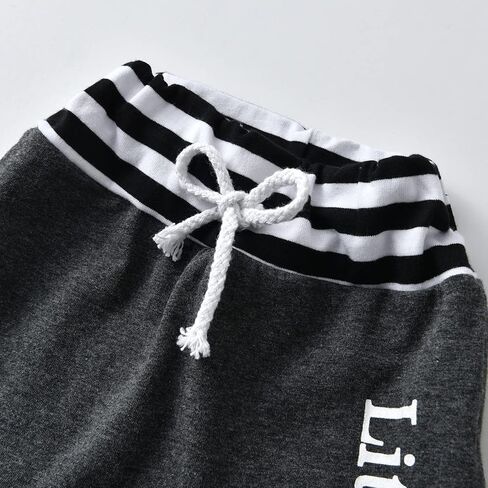 KuKitty Newborn Infant Baby Boy Clothes Long Sleeve Romper + Pants + Hat 3PCS Outfits Set in Kuwait