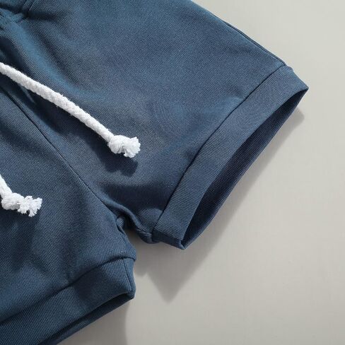 Summer Toddler Baby Boy Clothes Set Sleeveless Outfits Tops Shorts 2PCS in Saudi Arabia