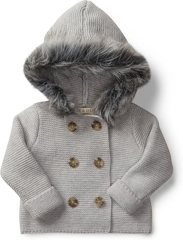 Faux Fur Hooded Sweater in Saudi Arabia