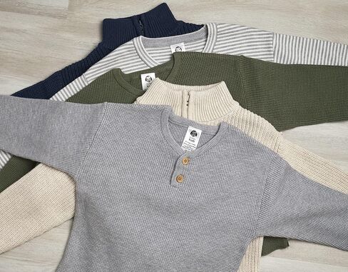 Gerber Baby and Toddler Boys Zip Front Sweater in Saudi Arabia