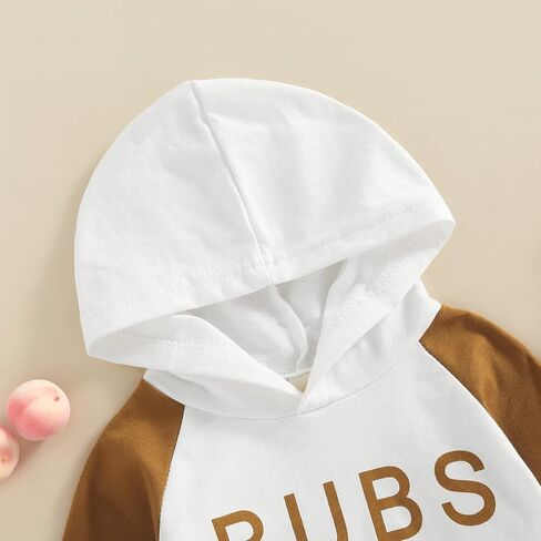 Ayalinggo Baby Sweatshirt Onesie Oversized Romper Crewneck Pullover Hoodie Sweater Infant Boy Girl Fall Winter Outfit in Saudi Arabia