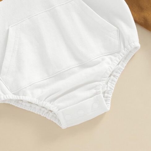 Ayalinggo Baby Sweatshirt Onesie Oversized Romper Crewneck Pullover Hoodie Sweater Infant Boy Girl Fall Winter Outfit in Saudi Arabia