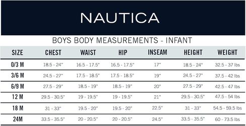 Nautica Baby Boys' 4-Piece Set with Dress Shirt, Vest, Pants, and Tie in Saudi Arabia