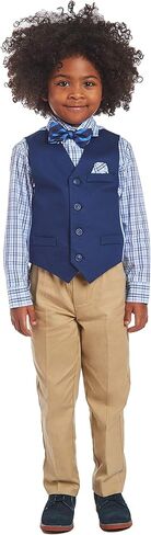 Nautica Baby Boys' 4-Piece Set with Dress Shirt, Vest, Pants, and Tie in Saudi Arabia