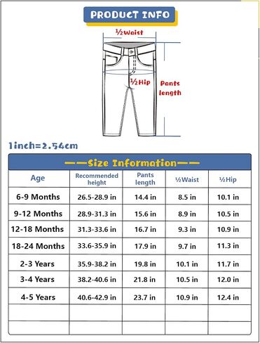KIDSCOOL SPACE Baby Girl Boy Jeans,Little Kid Elastic Band Inside Ripped Denim Jeans Pants in Saudi Arabia