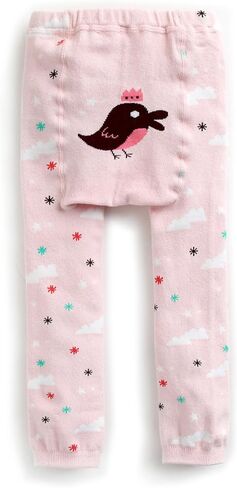 VAENAIT BABY 6-24Months Baby Infant Toddler Girl Boy Unisex Soft Stetchy Funny Leggings Tights Pants Multi Pack in Saudi Arabia