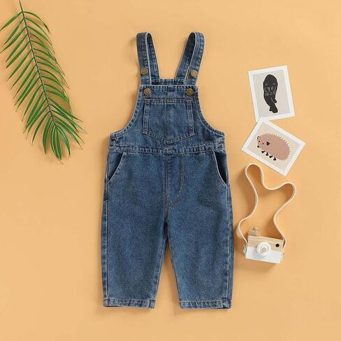 Newborn Baby Boy Girl Summer One Piece Button Suspender Overalls Jumpsuit Sleeveless Plain Romper Outfit Bib Pants in Saudi Arabia