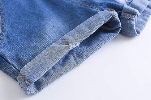 KIDSCOOL SPACE Baby Girl Boy Jean Overalls,Toddler Summer Denim Shortall in Saudi Arabia