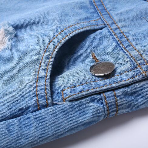 KIDSCOOL SPACE Baby Girl Boy Jean Overalls,Toddler Summer Denim Shortall in Saudi Arabia