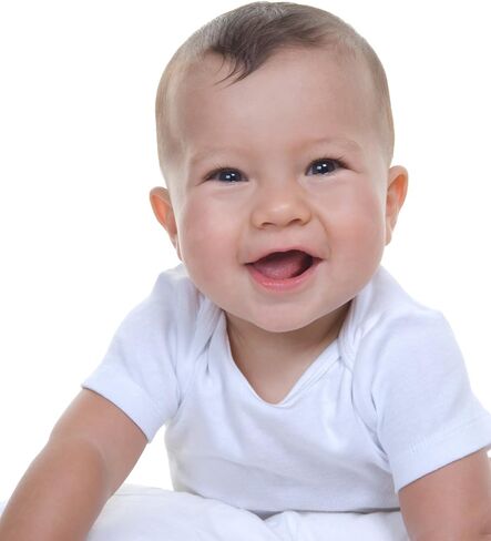 Baby Sleeveless Pack of 6 Tank Tops 100% Cotton Shirts, Short Sleeve Tees 0-24 Months Boys, Girls, Unisex in Kuwait