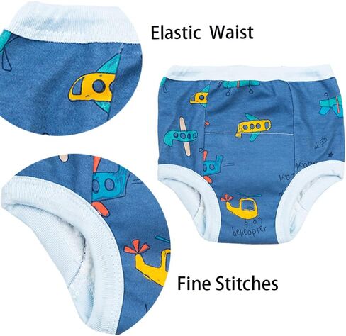 Baby Cotton Potty Training Pants Toddler Training Underwear Cloth Pee Underpants for Boy Girl in Saudi Arabia