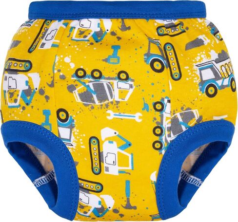 BIG ELEPHANT Toddler Potty Training Underwear, 100% Cotton for Boys & Girls | Multi-Layer Absorbent Liner for Small Accidents, Wetness Awareness, Easy Pull-On Fit, Washable for Daytime Potty Training in Saudi Arabia