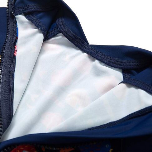 Baby Boy Swimsuit Rash Guard Shirts Toddler Boy Swimwear Full Zipper UPF 50+ Sun Protection Infant One Piece Bathing Suit in Saudi Arabia