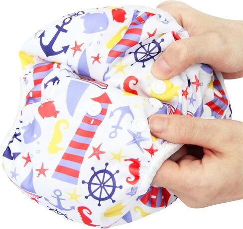 Langsprit 3 Pack Swim Diaper for Baby & Toddle,Reuseable Washable Diaper Swim for Swimming Lesson & Baby Shower Gifts in Saudi Arabia