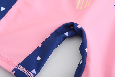 Baby Toddler One-Piece Swimsuit Rashguard Swimwear Zipper Bathing Suit Infant Sunsuit UPF50+ Sun Protection with Hat in Saudi Arabia