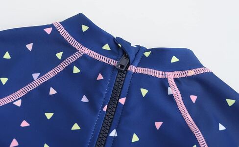 Baby Toddler One-Piece Swimsuit Rashguard Swimwear Zipper Bathing Suit Infant Sunsuit UPF50+ Sun Protection with Hat in Saudi Arabia