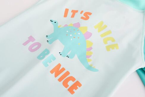 Baby Toddler One-Piece Swimsuit Rashguard Swimwear Zipper Bathing Suit Infant Sunsuit UPF50+ Sun Protection with Hat in Saudi Arabia
